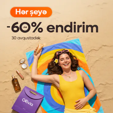 Hər şeyə 60%-dək endirim